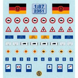 2351 DDR NVA Verkehrsschilder