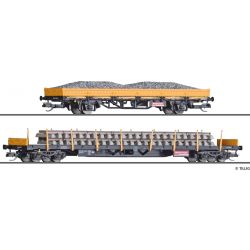 502208 Niederbordwagenset mit Ladegut Clubmodell 2020
