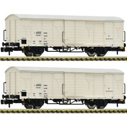 826212 2-tlg. Set: Kühlwagen cremeweiß