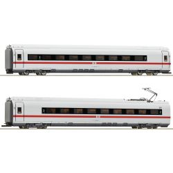 72099 2-tlg. Set 2: Zwischenwagen ICE 3 (BR 407), DB AG, Ep. VI (mit Innenbel.)