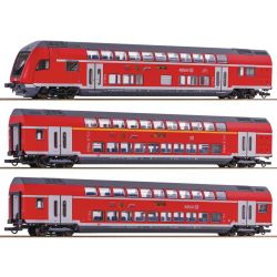 74146 3-tlg. Set: Doppelstockwagen, DB AG, Ep. VI