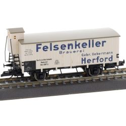 17924 Kühlwagen „Felsenkeller Brauerei Herford“, eingestellt bei der DRG, Ep. II