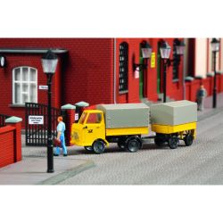 43662 Multicar M22 Post mit Anhänger
