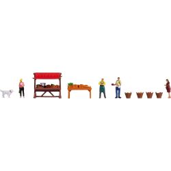 16225 Figuren-Themenwelt: Gemüsestand