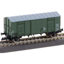 14884 Gedeckter Güterwagen, Materiallagerwagen zu Bauzug 31 der DR, Ep. IV