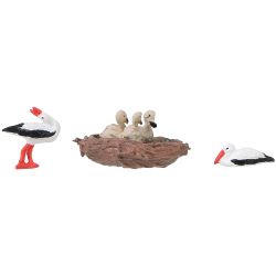 180239 Figuren-Set: Störche (mit Mini-Sound-Effekt)