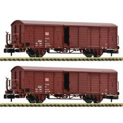 826216 2 Gedeckte Güterwagen Gbsqss, DB AG, Ep. V