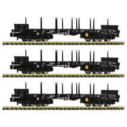 826710 3 Flachwagen Rmms, DB AG, Ep. VI