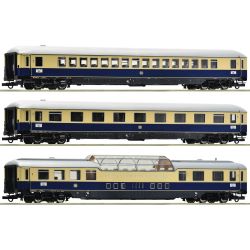 74048 3-tlg. Set 1: F 21 „Rheinpfeil“, DB, Ep. III