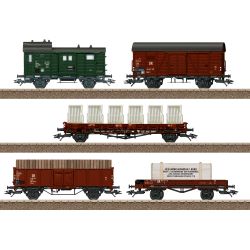 24075 Güterwagen-Set Seebad Heringsdorf, DR, Ep. III