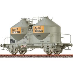 50573 Staubbehälterwagen Ucs 908 "Mandt Feldspat" der DB, Ep. IV