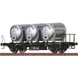 50606 Behältertragwagen BTs 30 der DB, mit Ddikr 621 "Von Haus zu Haus", Ep. III