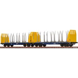 50667 Drehgestellflachwagen Sggmmrrs der VTG, Ep. VI