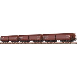 50679 Schüttgutwagen Fads 177 der DB, Ep. IV (3er-Set)