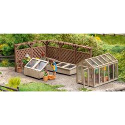 66805 Laser-Cut Deko-Set: Im Garten