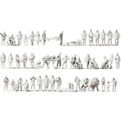 16362 Bausatz: Rettungsdienst (unbemalte Figuren)