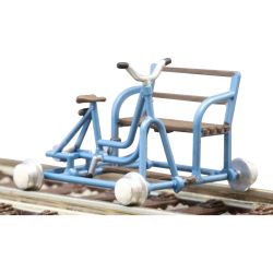 56035030 Schienenfahrrad mit Sitzbank (Fertigmodell)