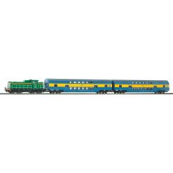 97934 Start-Set SM42 mit Doppelstockwagen PKP