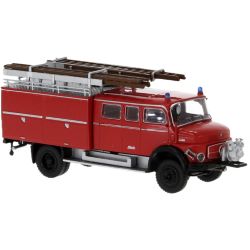 47142 Mercedes LAF 1113 LF 16 mit Vorbaupumpe (rot/schwarz)
