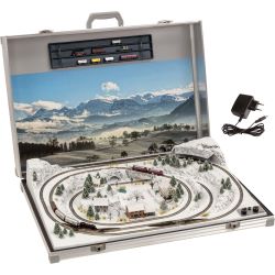 88308 Modellbahnkoffer “Interlaken” (mit Märklin mini-club Gleisen)