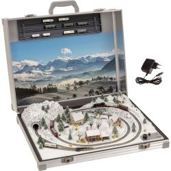 88318 Modellbahnkoffer “St. Anton” (mit Märklin mini-club-Gleisen)