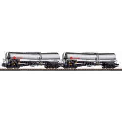 58253 2er Set Chemiekesselwagen, ermewa, Ep. VI
