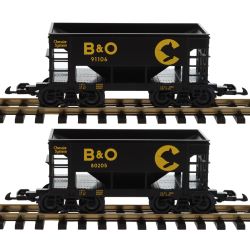 38933 2er Set Schüttgutwagen B&O