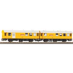 55919 2er Set Wohn-/Werkstattwagen 3yg Bahnbau, DB AG, Ep. VI (inkl. Sound) AC