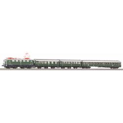 58145 Zugset 4tlg. BR E41 + Umbauwagen + Mitteleinstiegssteuerwag., DB, Ep. III