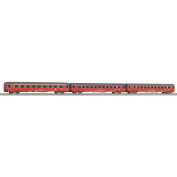 58225 3er Set Schnellzugwagen Eurofima 1x 1. Klasse + 2x 2. Klasse, ÖBB, Ep. IV