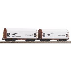 58258 2er Set Schiebeplanenwagen Shimmns, ZSSK, Ep. VI