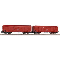58376 2er Set Großraumgüterwagen 401Ka Gags, PKP, Ep. IV