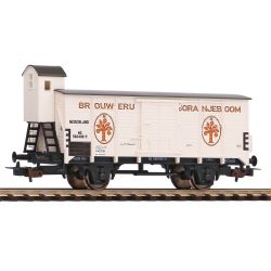 58926 Gedeckter Güterwagen "D'Oranjeboom" mit Bremserhaus, NS, Ep. III