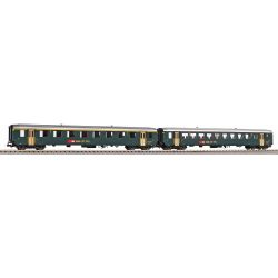 96790AC 2er Set: Personenwagen EW I A+B, SBB, Ep. IV (WECHSELSTROM/AC)