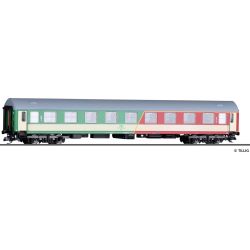 16402 Reisezugwagen 1./2. Klasse ABdnu, Typ Y/B 70, der PKP, Ep. V