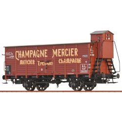 67499 Gedeckter Güterwagen Kuwf „Champagne Mercier“ der A.L., Ep. II