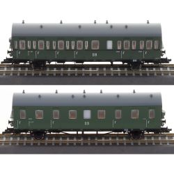 70005 2er-Set Einheits-Abteilwagen der DR, Ep. III
