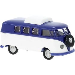 31618 VW T1b Camper mit Hubdach (blau/weiß)