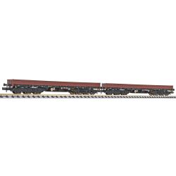 260198 2-tlg. Set, 6-achsige Schwerlastwagen, DB AG, Ep. V