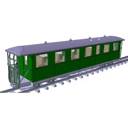 29226 Schmalspurwagen 720, DR, Ep. III/IV (2. Nummer)