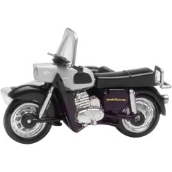 053433-006 MZ 250 mit Beiwagen (silber/schwarz)