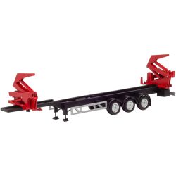 076982 Hammar Container-Seitenlader-Auflieger (schwarz)