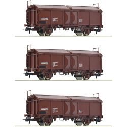 66178 3-tlg.Set: Schiebedachwagen, ÖBB, Ep.IV-V