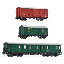 76019 3-tlg.Set: Bauzugwagen, CSD, Ep. IV-V