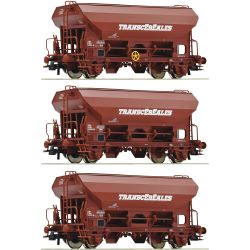 76033 3-tlg.Set: Selbstentladewagen, SNCF, Ep.IV