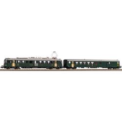 94166 2er Set E-Triebwagen Rbe 4/4 SBB IV + Bt Steuerwagen