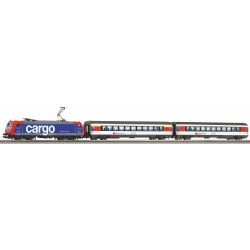 59107 SmartControl WLAN Set mit Bettungsgleis SBB VI Personenzug