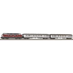 59018 SmartControl WLAN Set mit Bettungsgleis DB IV Personenzug