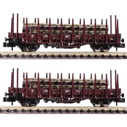 825805 2-tlg. Set: Steckrungenwagen, DR, Ep. IV