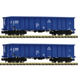 830255 2-tlg. Set: Offene Güterwagen, PKP Cargo, Ep. VI